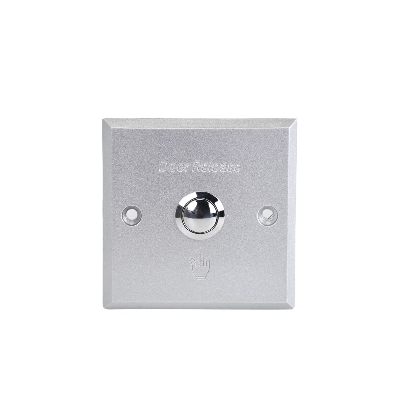 1Pcs Aluminum alloy Door Control Switch Electronic Door lock Automatic Door access control system switch Contact Metal switch: Square
