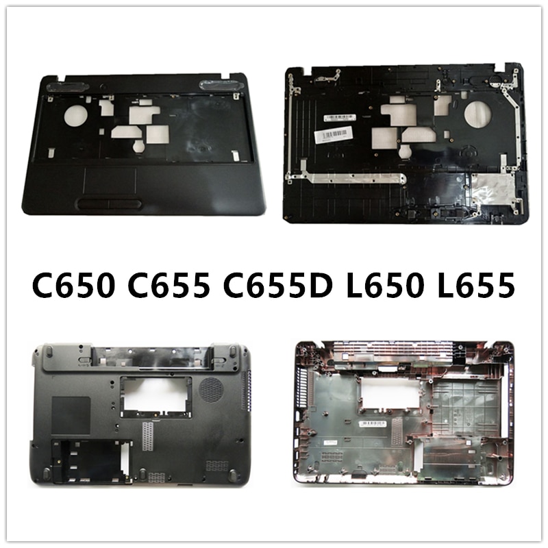Laptop Voor Toshiba C650 C655 C655D L650 L655 Palmrest Bovenste Cover Of Zonder Hdmi Bottom Base Cover Lagere Case