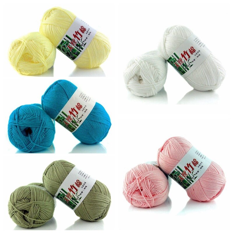 Warm DIY Milk Cotton Yarn Baby Wool Yarn for Knitting Children Hand Knitted Yarn Knit Blanket Crochet Yarn 100g