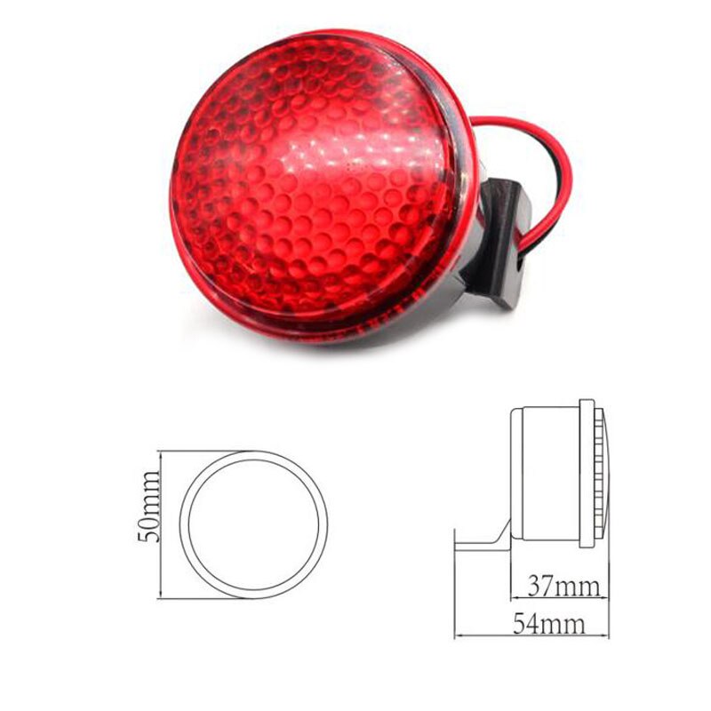 1Pcs 120dB Mini Beep Backup Siren Lamp DC 12V/24V Motorcyle Small Car Warning Horn Security Speaker Reverse Buzzer Truck Alarm