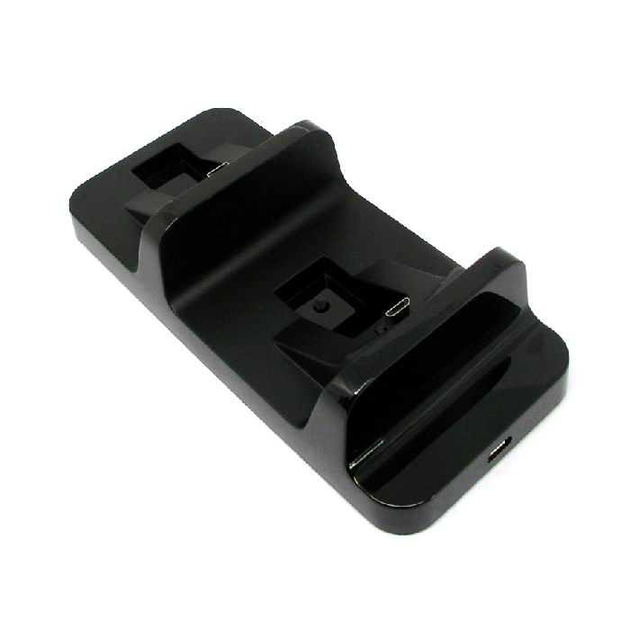 Ostent usb dobbelt oplader station dock til sony  ps4 trådløs bluetooth controller
