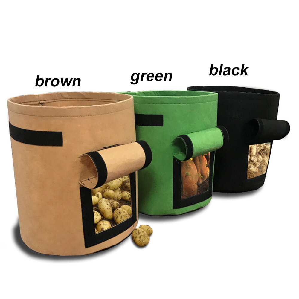 Spring Storage Container Vegetable Tomato Planting Bag Potato Grow Pot Practical Garden Patio Balcony Plant Grow Bag