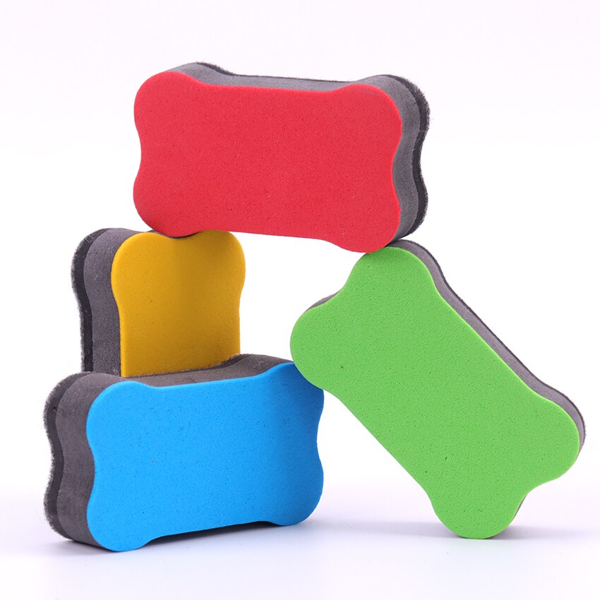 Effaceur magnétique pour tableau noir, dessin animé, effaceur magnétique pour tableau blanc, outil de nettoyage pour tableau blanc, école et bureau, 1 pièce
