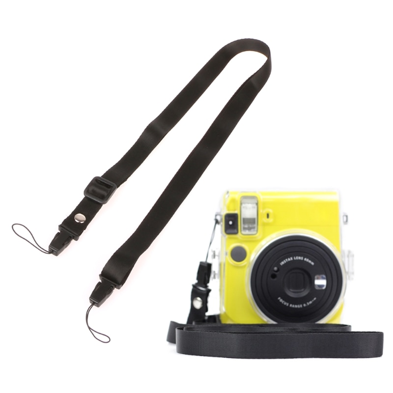 Courroie de cou et d&#39;épaule universelle pour appareil photo Polaroid Fujifilm Fuji Instax Mini 90 70 50 25 7S 9 8 8