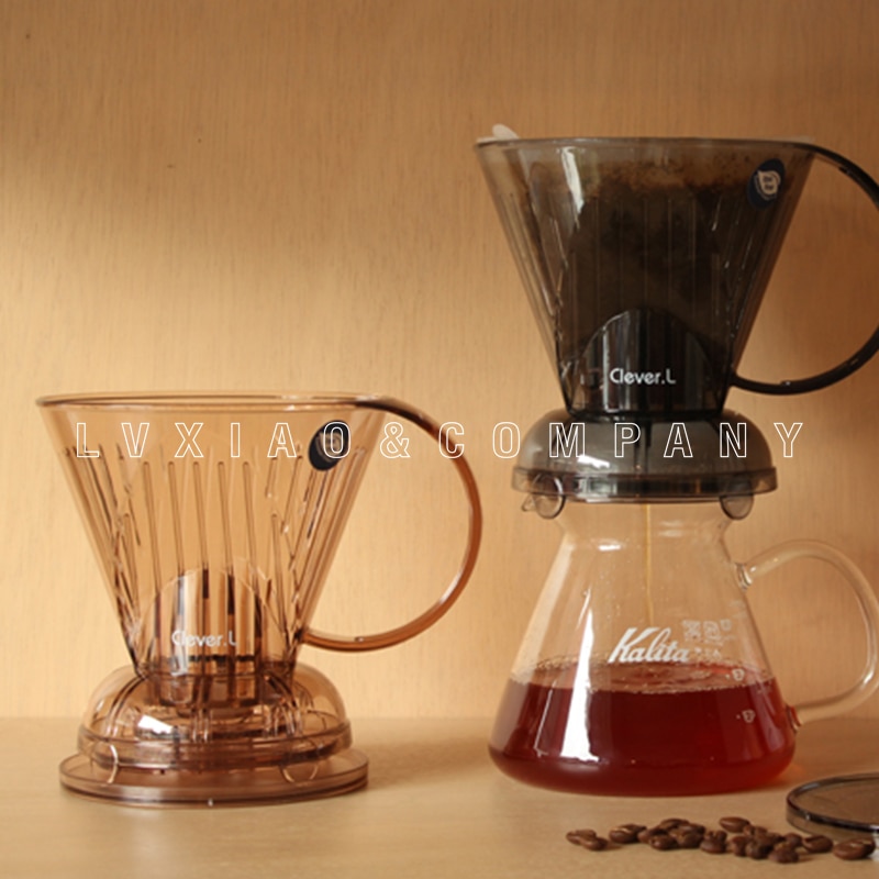 2-4/4-7 Cups Coffee Immersion Dripper Clever Coffee Dripper Reusable for Travel or Home Use /Perfect for Pour Over Coffee