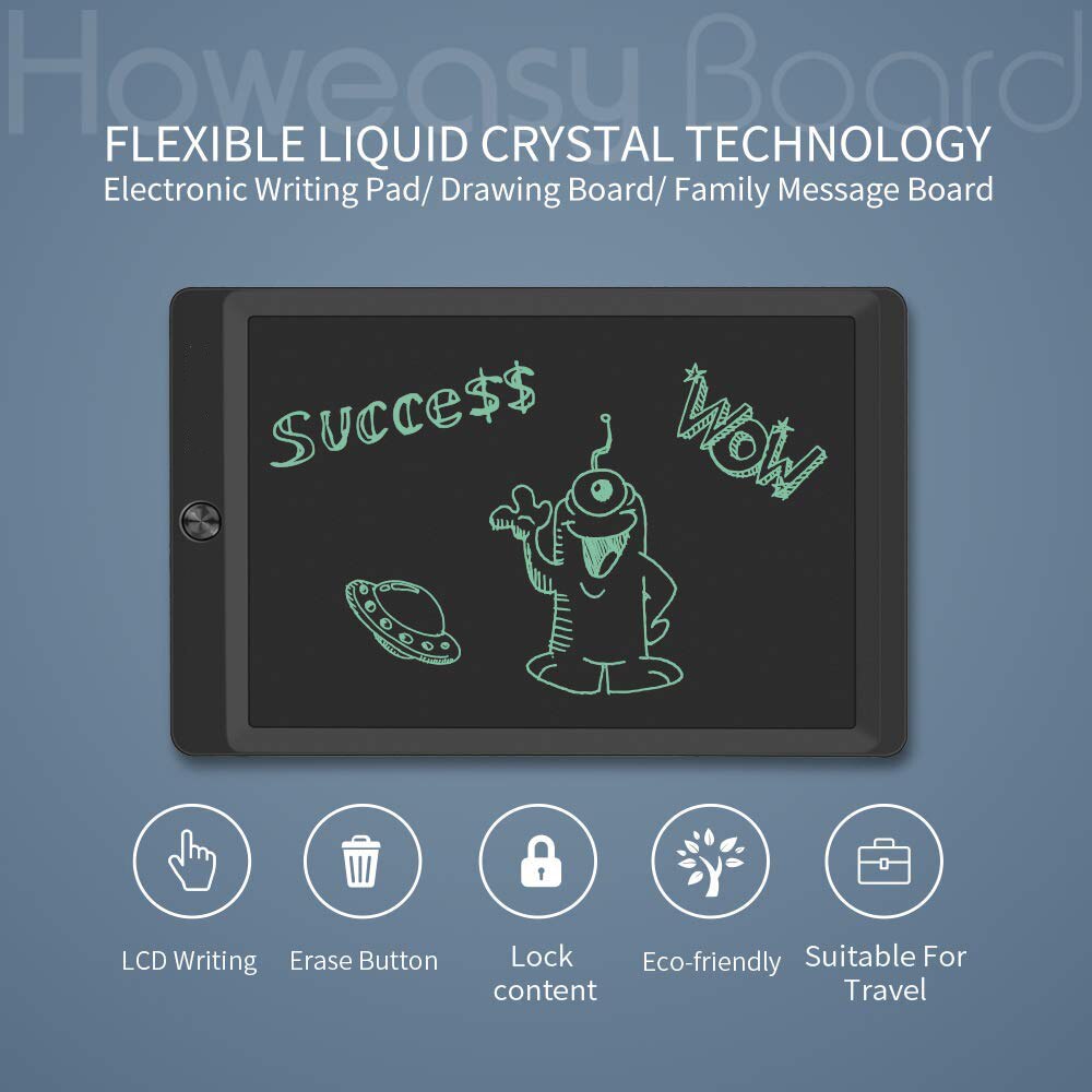 Tableta de escritura LCD de 10 pulgadas, tableta gráfica Digital, tableta de dibujo electrónico a mano, tablero de dibujo, Bloc de notas, tablero de pintura con bolígrafo para niños, 8,5