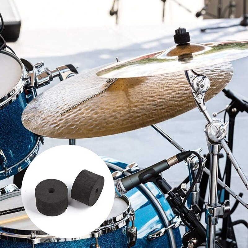 24 uds, accesorios de repuesto de platillos, fieltros de platillo, Tuercas de ala de platillo, Hi Hat Cup, instrumento Musical de tambor, juego de arandelas