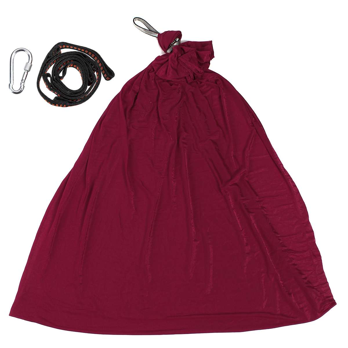 Kids Cotton Swing Hammock Children Soft Swing Hammock Cuddle Sensory Elastic Parcel Steady Seat Swings for Children Autism ADHD: Red