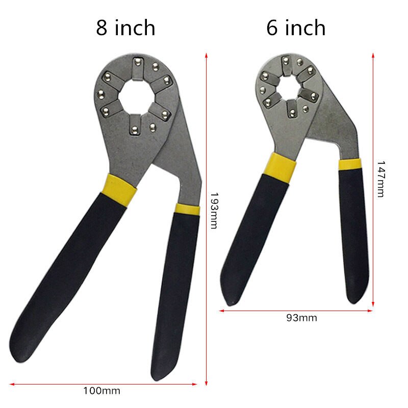 1Pc Universal Wrench Multi-function Adjustable Tool 8/6 inch Open Spanner Plumber Hand Repair Tools ZJM9351