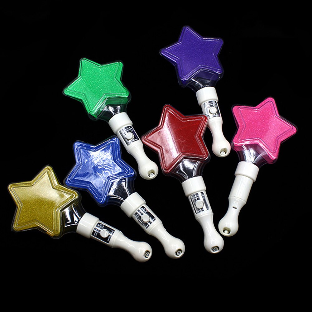 Star Glow Light Stick Night Party Performance Decor Kids Toy Props