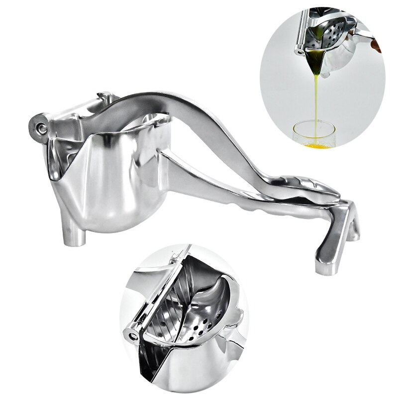 Aluminum Alloy Hand Pressure Juicer Lemon Apple Sugar Cane Juice Handheld Fruit Juicer Squeezer Kitchen Fruit Tool