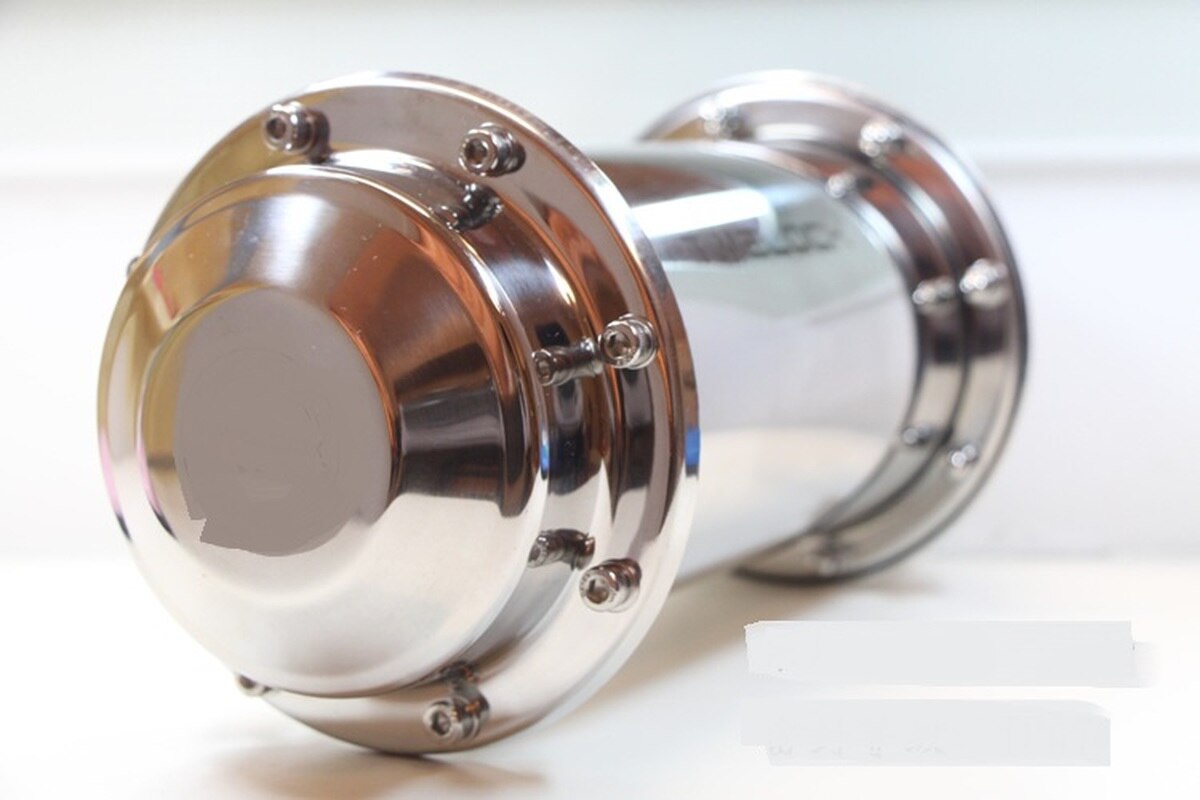 10.2&quot;x3.9&quot; Stainless Steel Time Capsule Waterproof Lock Container Storage Future