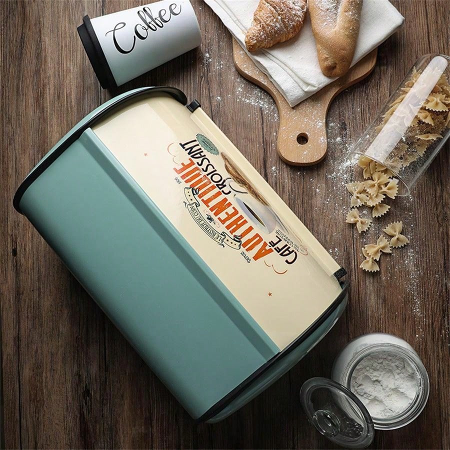 Creativiteit Brood Opbergdoos Grote Capaciteit Roestvrij Staal Brood Cake Dessert Doos Afdichting Container Keuken Opslag Organizer
