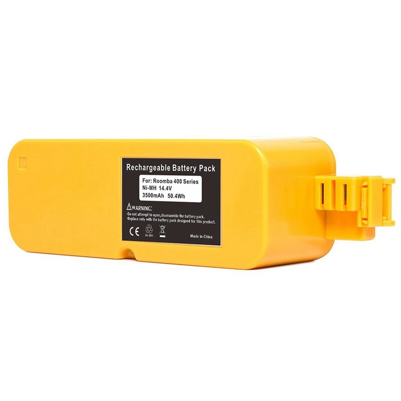 14.4V 3500Mah Ni-Mh Replacement Battery For Irobot Roomba 400 Series Roomba 400 405 410 415 416 418 4000 4100 4105 4110 4130 415