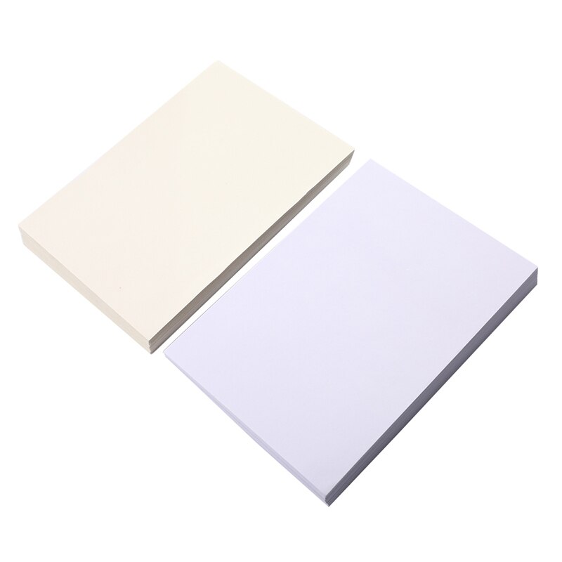 100 Lakens Katoen Aquarel Papier Bulk Koude Pers Papier Tekenpapier Voor Watercolorist Studenten Begin Kunstenaars
