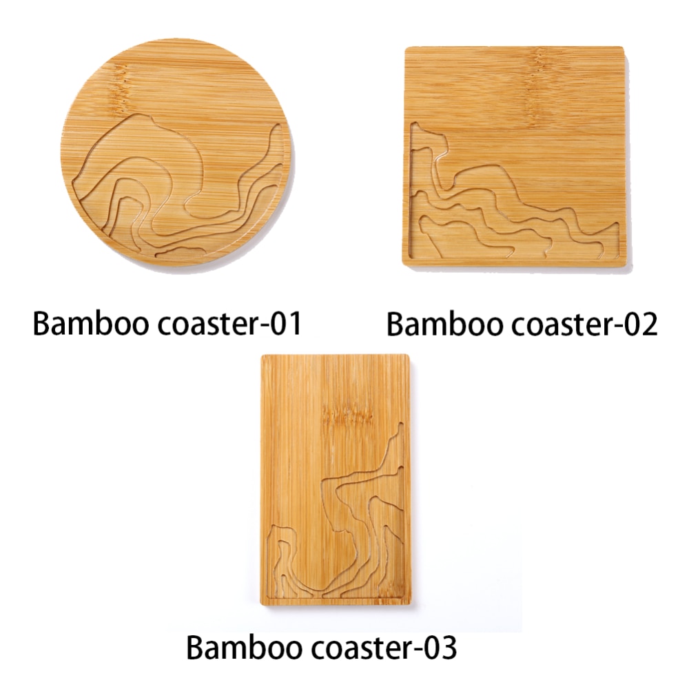 DIY Craft Mold Epoxy Resin Bamboo Coaster Molds Jewelry Ornament Table Decoration Handmade Jewelry Accessories Handcraft