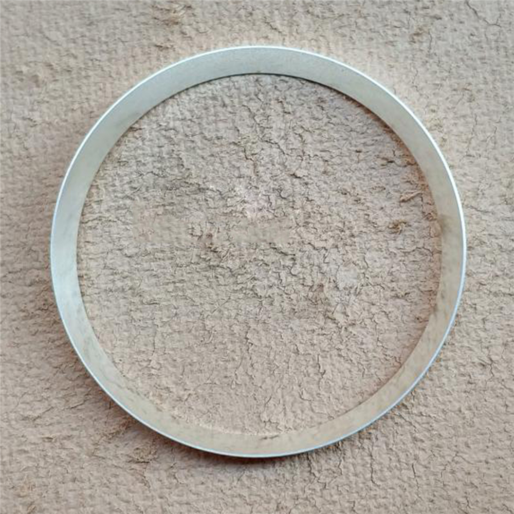 30.5MM Watch Bezel Watch Inner Shadow Circle for SKX007/SKX009 Spare Parts: Silver without Scale