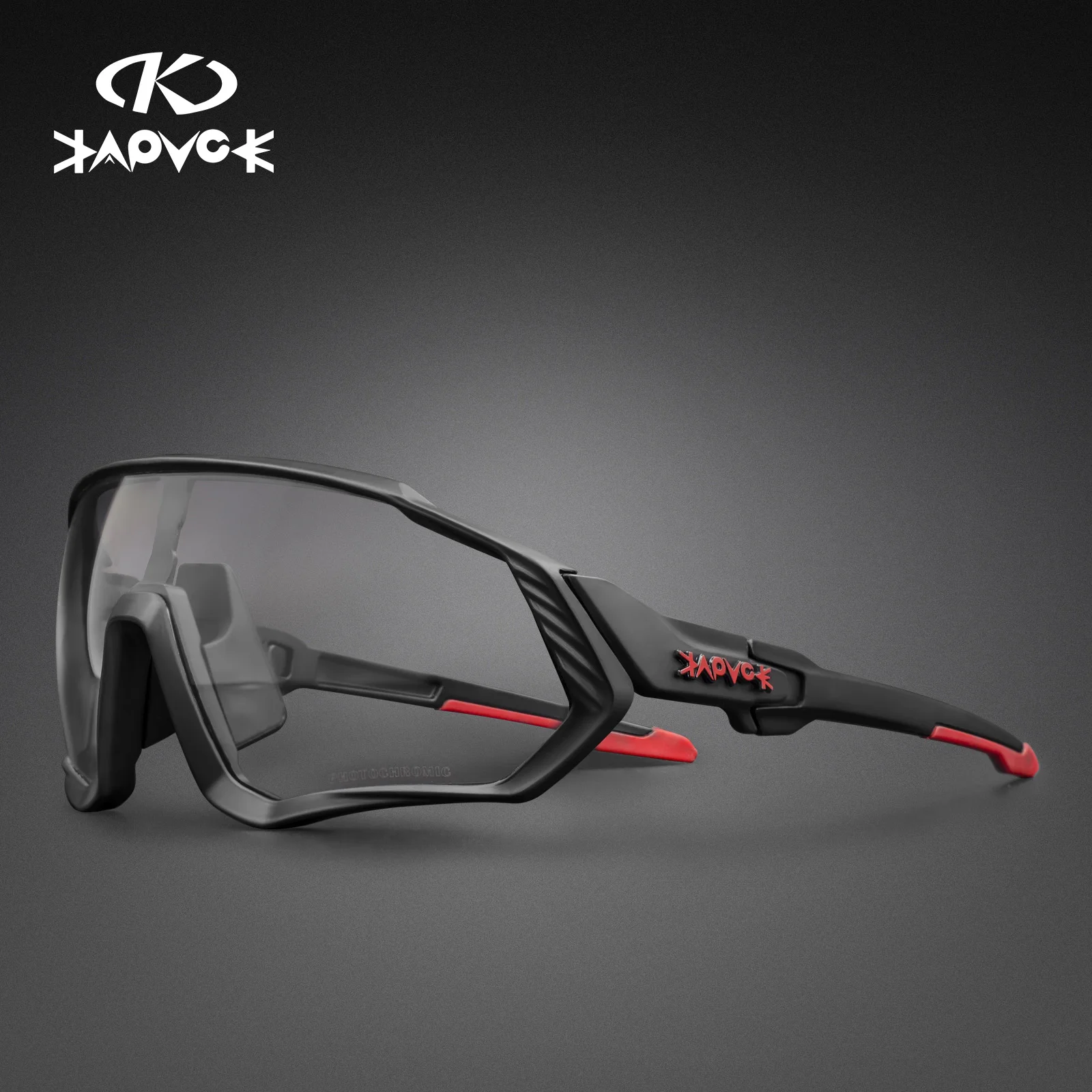 Kapvoe fotochromowe okulary przeciwsłoneczne na rower mężczyźni kobiety Sport Road Mtb rower górski okulary rowerowe okulary rowerowe okulary gogle: green