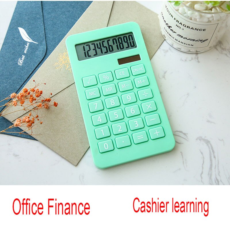 Solar Calculator 10 Multi-function Student Accounting Finance Office Computer