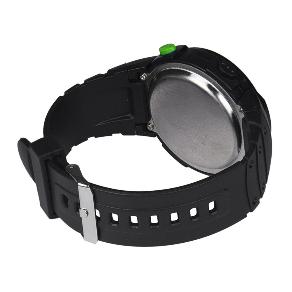 Relojes digitales LCD HONHX para hombre, reloj deportivo resistente al agua para actividades al aire libre, reloj de pulsera de goma, cronómetro de lujo para hombre, reloj de Fecha