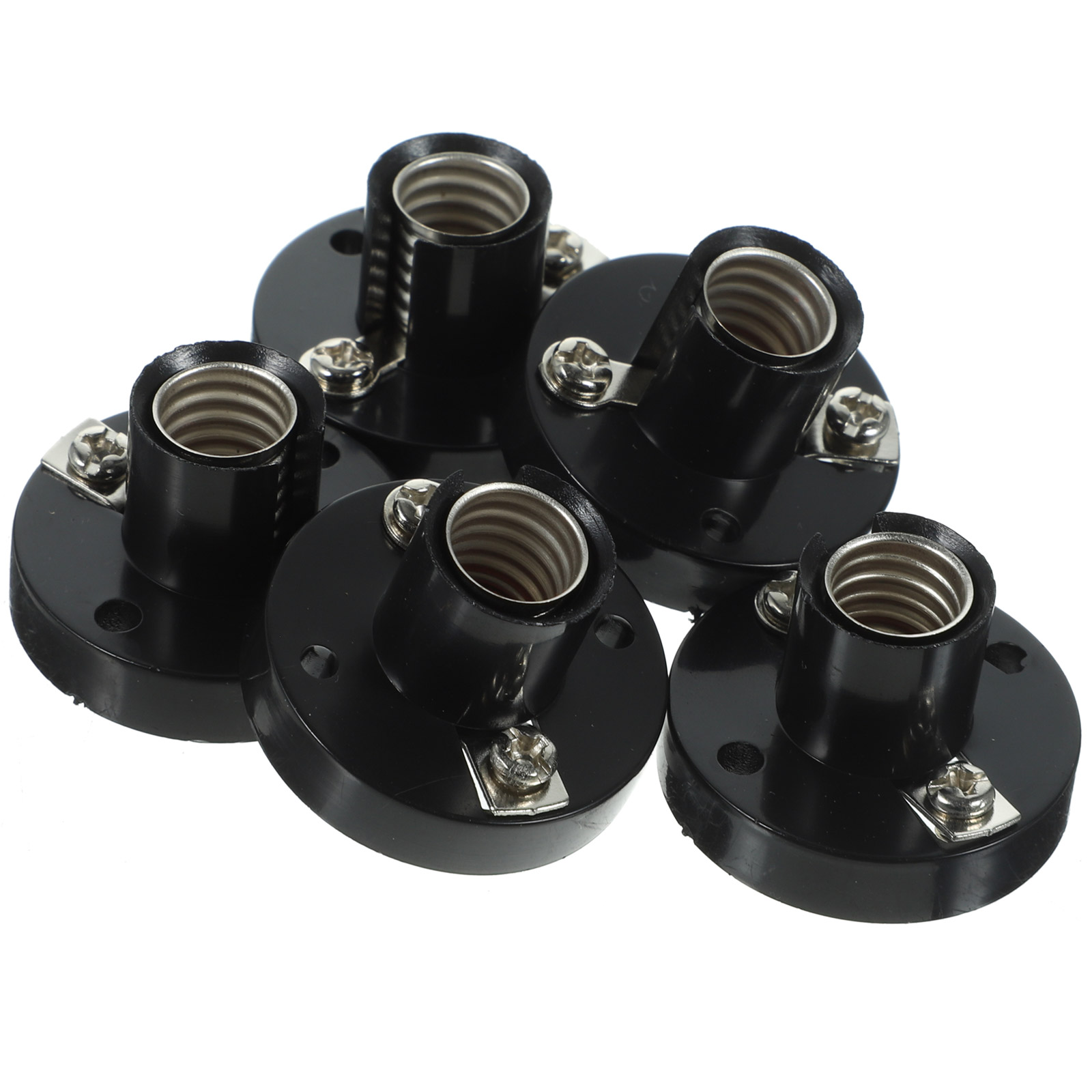 Porte-ampoule à douille E10, 5 pièces, supports de lampe à vis pour expérience électrique et réparation de lampe