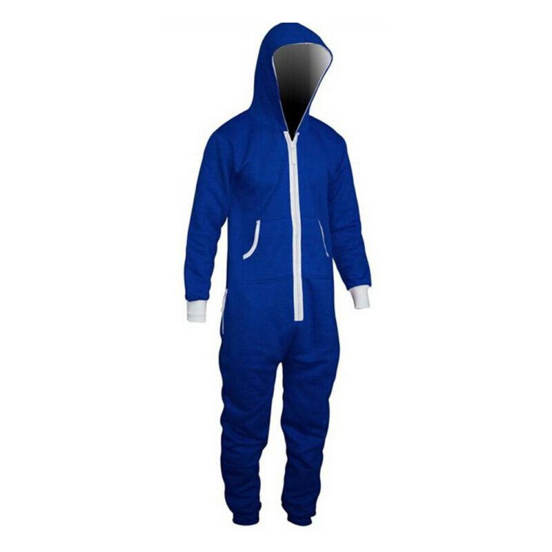 Mono con capucha de manga larga para mujer, peto de una pieza, pijama informal, ropa de casa para mujer