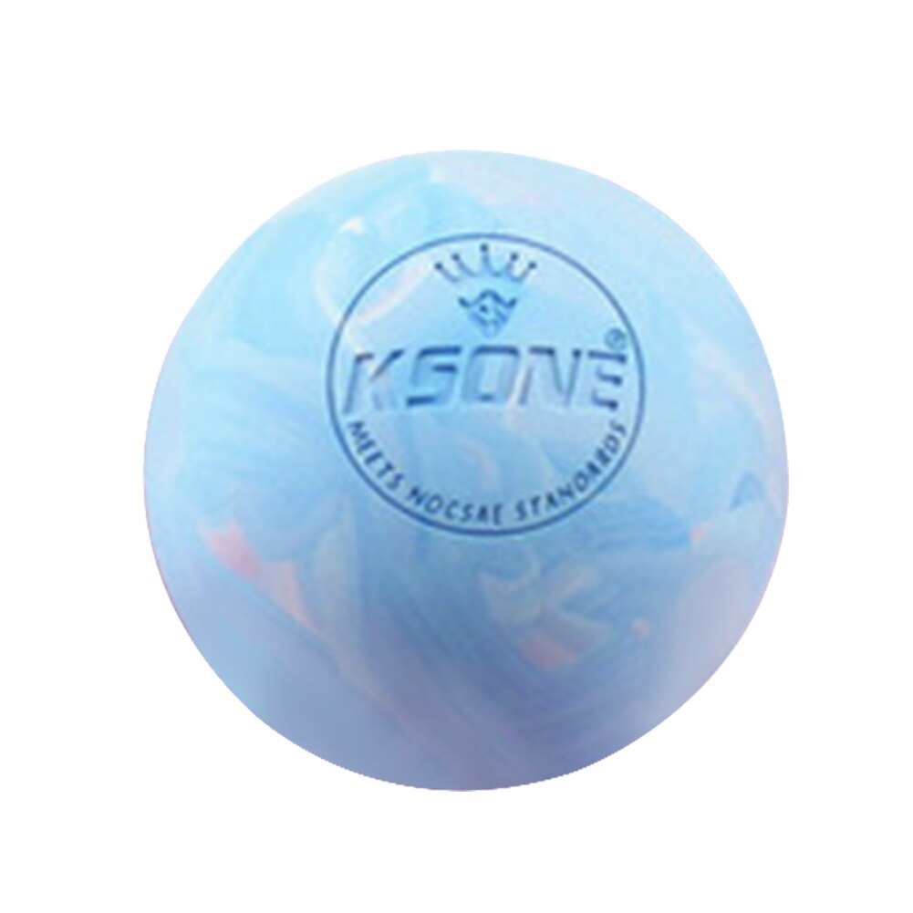 Relieve Fascia Training Soft Rubber Sport Lacrosse Ball Portable Camouflage Fitness Massage Gym Mini Muscular Relaxation Travel: Blauw