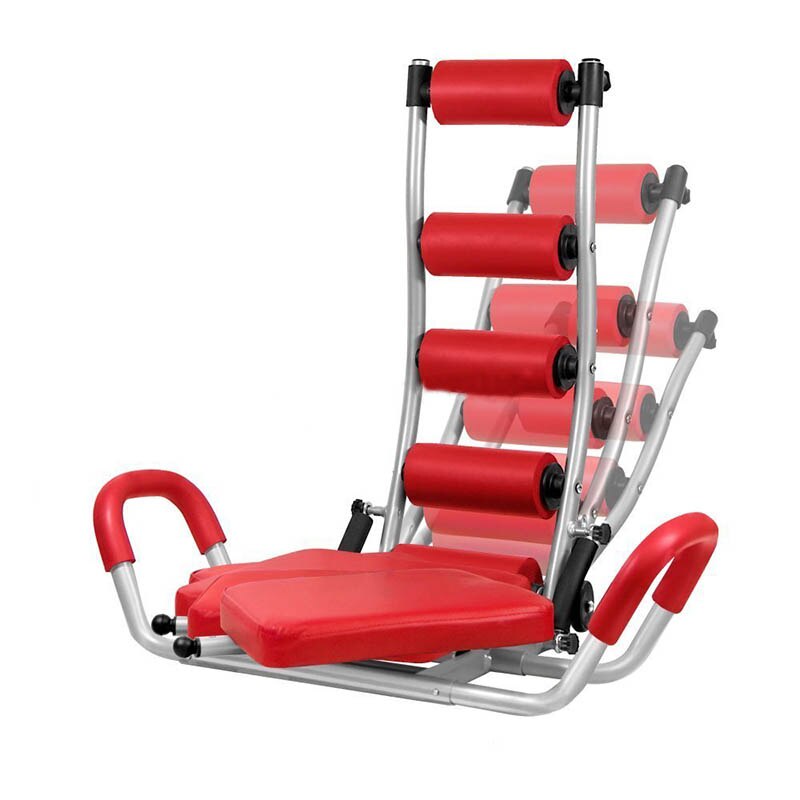 Máquina de entrenamiento abdominal plegable, pérdida de peso, cintura estrecha, rueda de entrenamiento muscular abdominal, equipo de fitness deportivo para el hogar