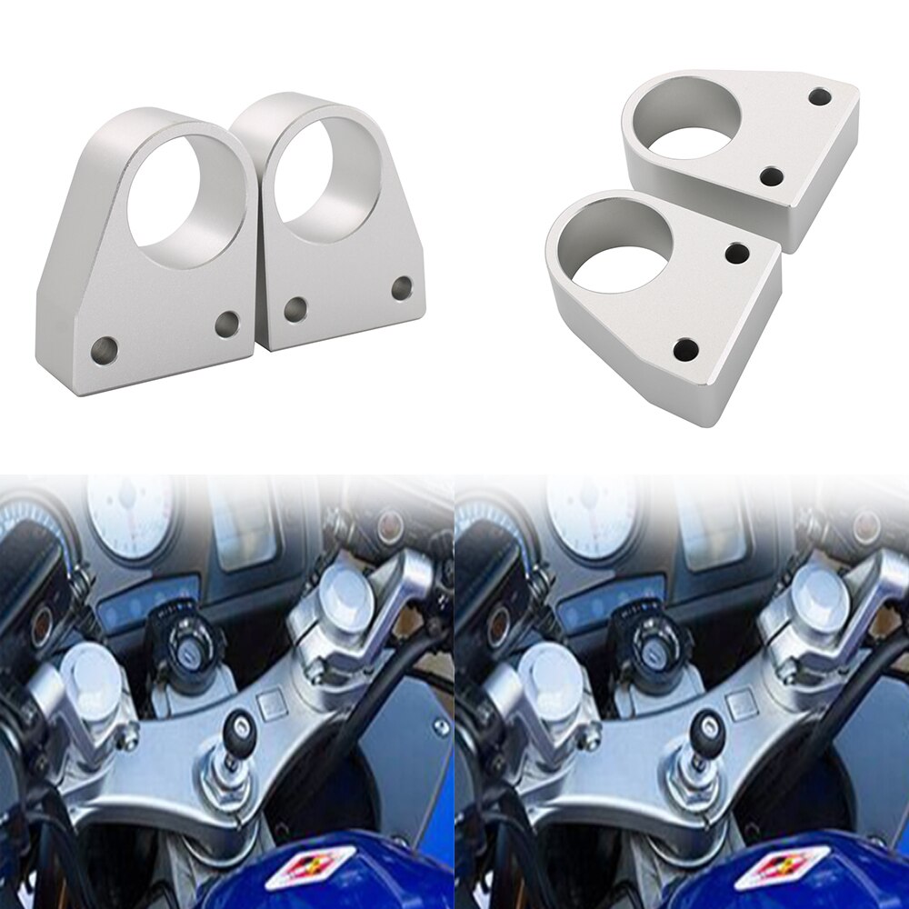 Accessoires Cnc Stuur Riser Handvat VFR800 Bar Offset Stuurrisers Bar Clamp Adapter Voor Honda VFR800 Vfr 800