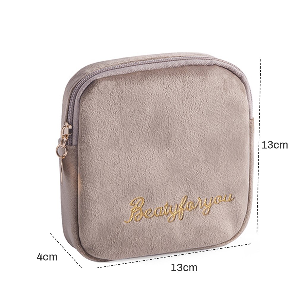 Sanitary Napkin Storage Bag Canvas Pad Makeup Bag Coin Purse Jewelry Organizer Credit Card Pouch Case Tampon Packaging: G275843