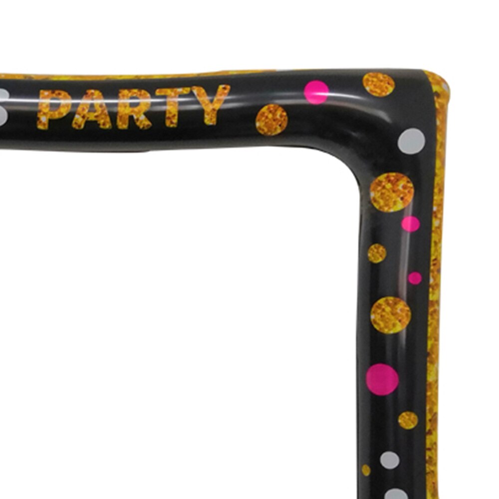 Year Photo Frame Inflatable Photo Frame Hand-held Photo Prop Photography Accessories Party Supplies