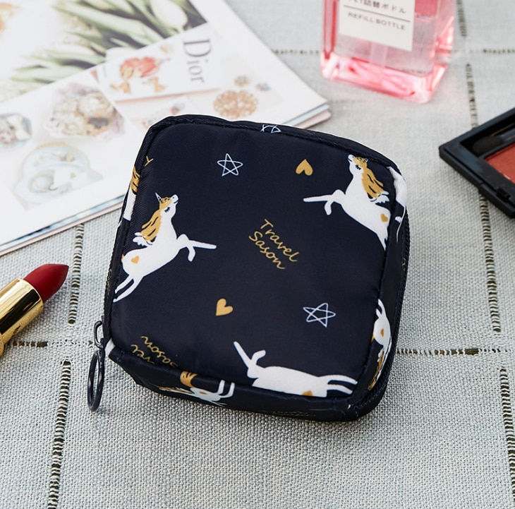 Mini dames cosmetische tas cactus reis toilettas beauty make-up tassen cosmetica organizer rits make-up case etui