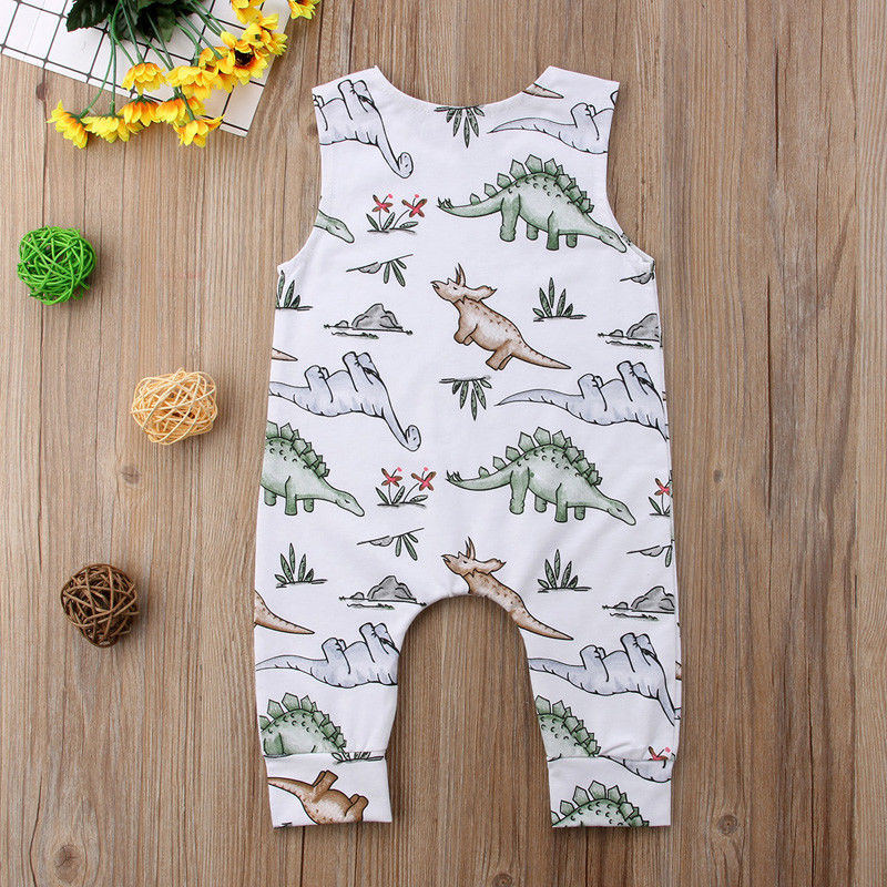 Baby Jongen Meisje Dinosaurus Romper