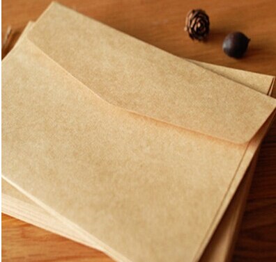 Enveloppe Vintage en papier Kraft | Mignon, 12 $ US 160x110mm, pour de mariage, commande unique,: Kaki foncé