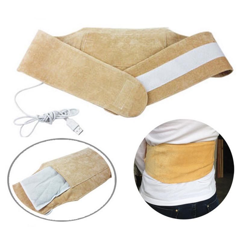 Unisex Far Infrared Heating USB Electric Heating Waist Brace Waist Support Belt