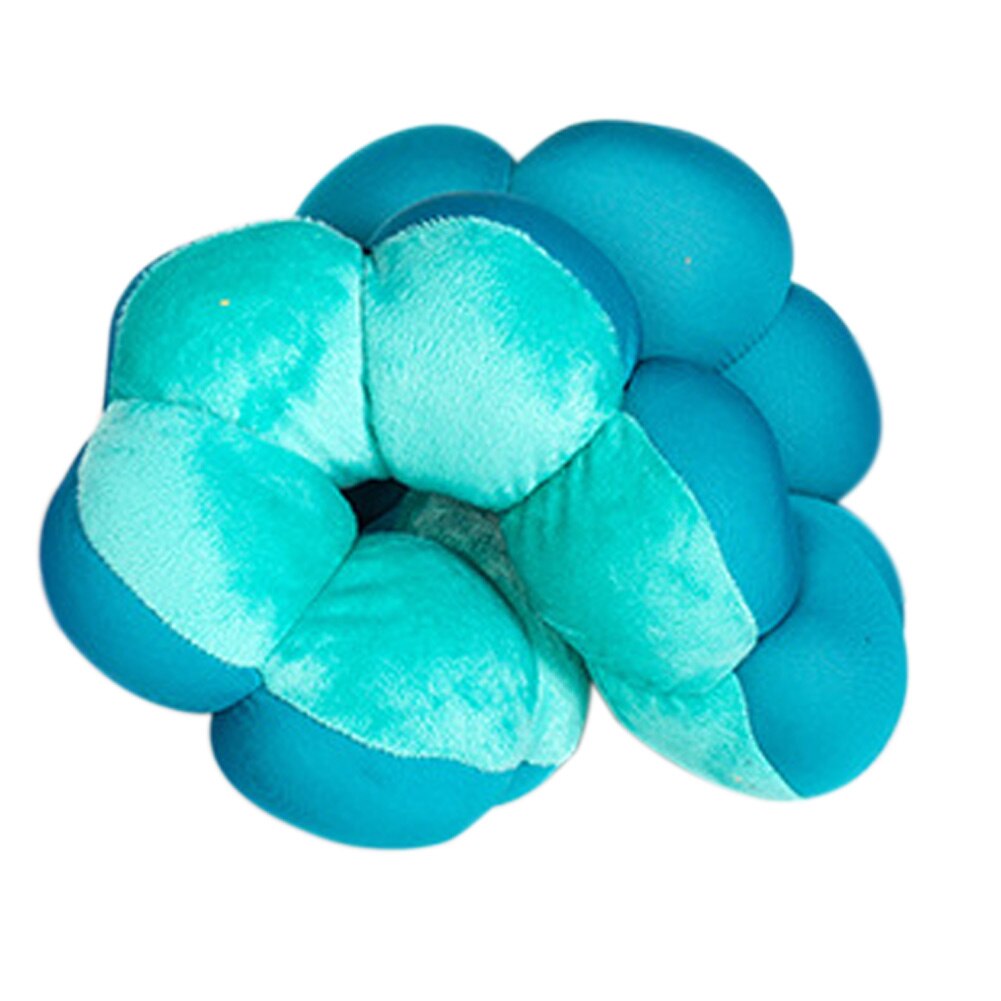 Donut Multifunctional Cushions Cervical Lumbar Pillow Neck Pillow Sofa Office Travel Pillows SSwell: Blue