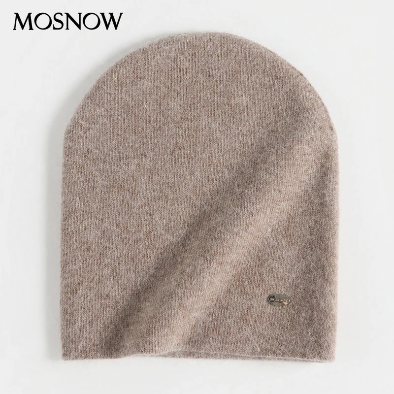 Kaninchen Haar Winter Hüte Für Frauen Mützen Wärme Ski Kappe Mädchen Hütte Weiblichen Kappe Skullie Künstliche Neue Hütte