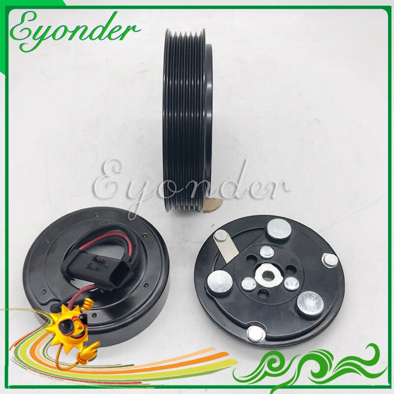 AC A/C Air Conditioning Compressor Magnetic Clutch Assembly Pulley Repair Kit for Dodge Durango Dakota Ram 1500 2500 3500 Pickup