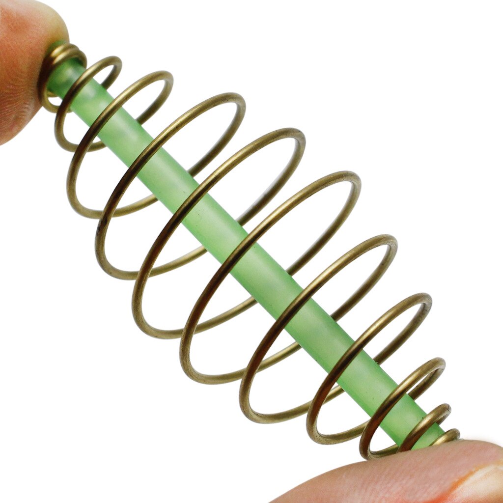 10pcs/lot Carp Fishing Spring Feeder Fishing Bait Cage for Carp Fishing Fresh &amp; Saltwater Inline Method Feeder 3 Sizes