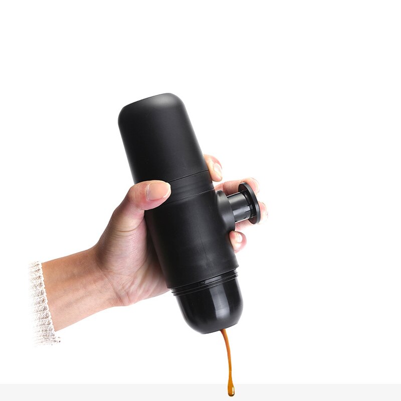 Mini Coffee Machine Hand Held Coffee Maker Portable Compact Manual Espresso Maker Hand Pressure Portable Express Coffee Maker