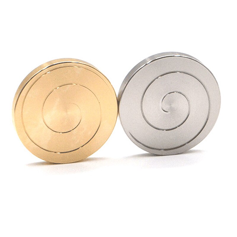 Mode Kinetische Desktop Speelgoed Koper/Aluminium Decompressie Hypnose Rotary Gyro Volwassen Vingertop Speelgoed Kinderen Speelgoed