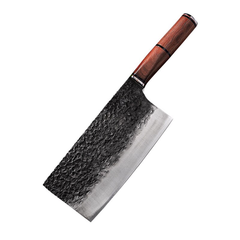 Couteau forgé de cuisine fait à la main, Chef chinois, pour trancher la viande, couper les légumes, couteaux à filet de poisson, couteau de Chef en acier inoxydable: Default Title
