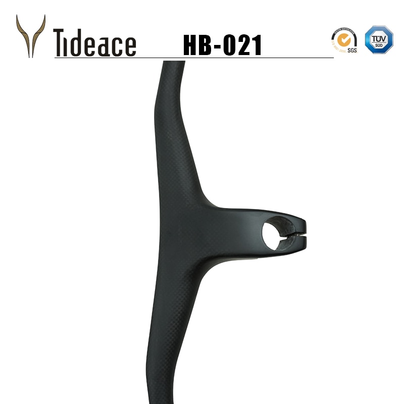 Tideace Mountainbike Stuur Carbon Mtb Geïntegreerde Platte Carbon Stuur Fiets Accessoires Stuur