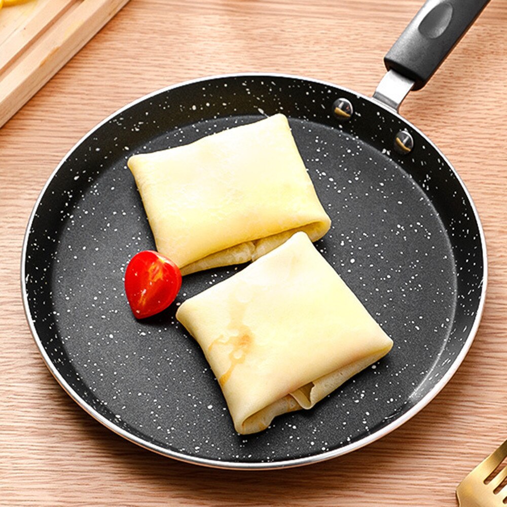 Panne 26cm stekepanne wok panne hjem hage induksjon komfyr nonstick panne pannekake panne gass ovner stekepanne brød eggpanner kokekar