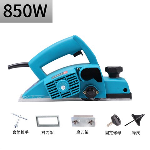 Elektrische Schaafmachine Huishoudelijke Kleine Multi-Functionele Draagbare Tafel-Top Hout Schaven Tool Elektrische Schaafmachine Druk Schaafmachine Diy Power te: 850W