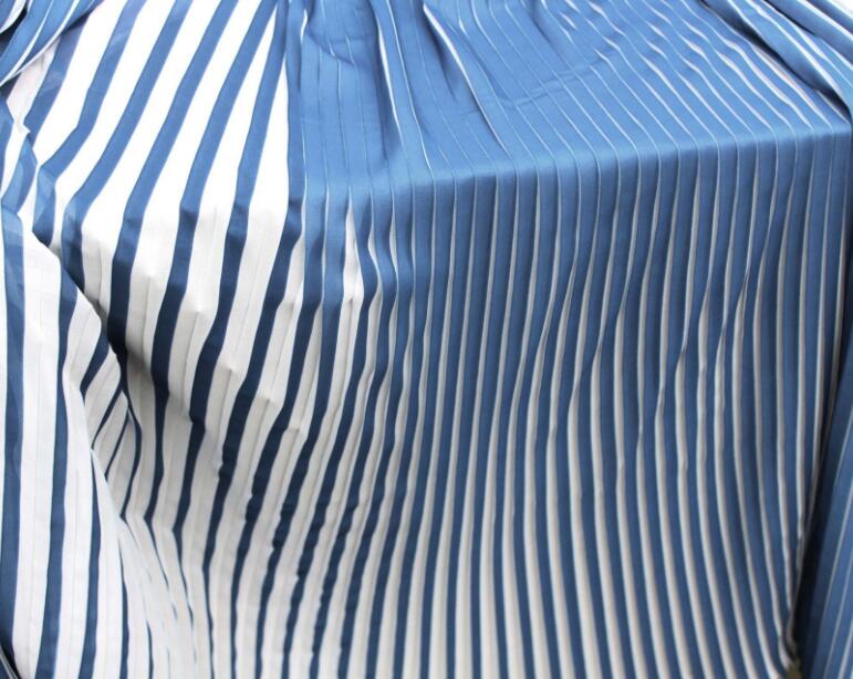 pleated Dress Fabric pleated 2 tone chiffon fabric crushed poly fabric pleated material summer for cloth