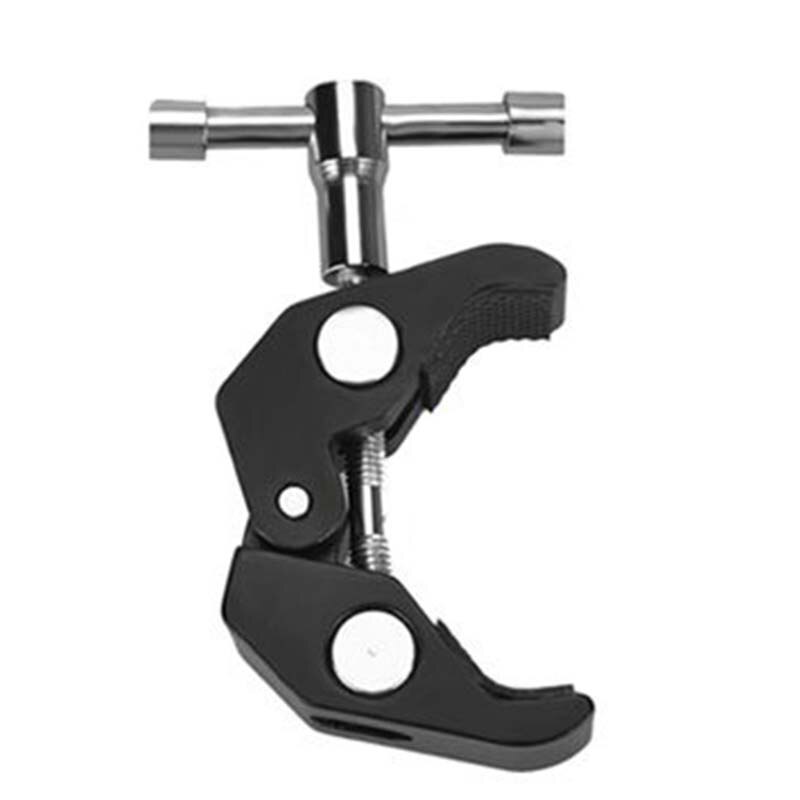 Magic Arm With Super Clamp 11 inch Articulating Friction Crab Clamp With 1/4 inch And 3/8 inch Thread For Dslr Camera Rig, Monit