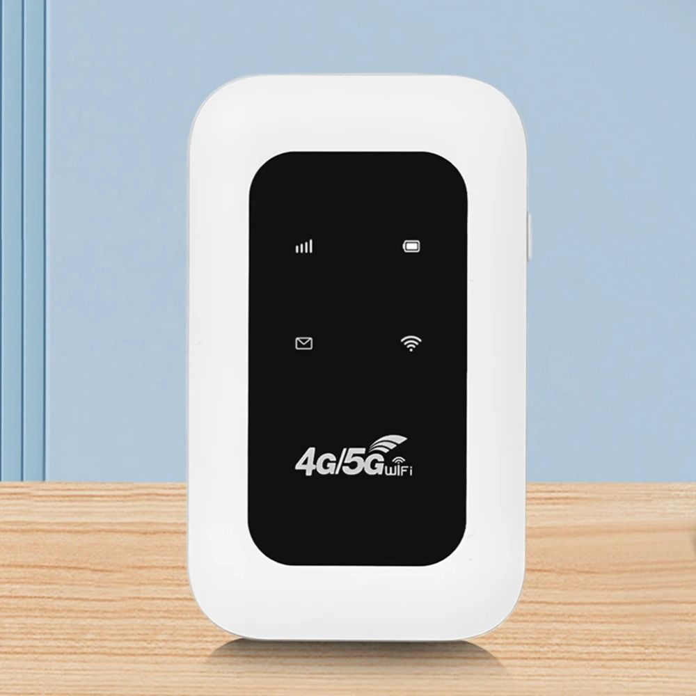 Router Hotspot 4G LTE 2100mAh 150Mbps Mini Kieszonkowy WiFi z Gniazdem Kart SIM Bezprzewodowy Router Internetowy