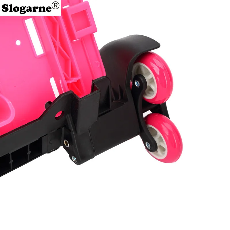 Børnerygsæk trækstang trolleyhjul børneskoletaske tilbehør forbindelsesstang stator studerende trapper 6 hjul tasker dele