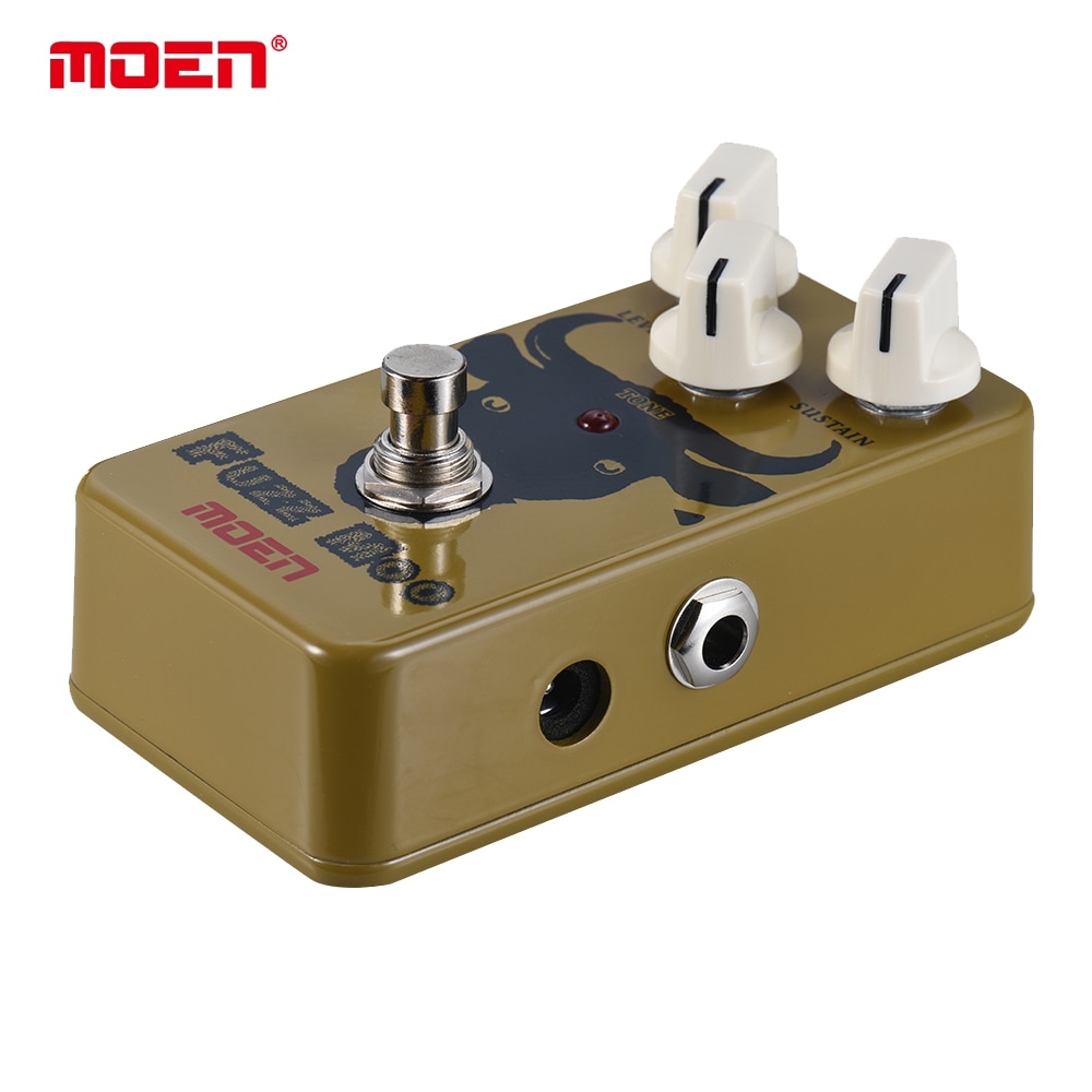 MOEN AM-FZ Fuzz Moo Fuzz Guitar Effect Pedal True Bypass Full Metal Shell Guitar Parts & Accessories